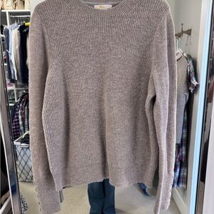 Boden women’s Taupe Crewneck Sweater